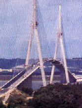 Le pont de Normandie, Honfleur