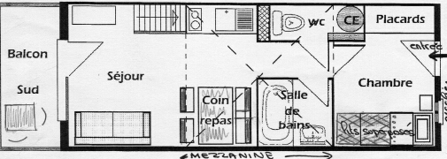 Le plan de la location