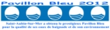 Pavillon bleu 2012 - Saint Aubin sur Mer a obtenu le prestigieux Pavillon Bleu pour la qualité de ses eaux de baignade et de son environnement.