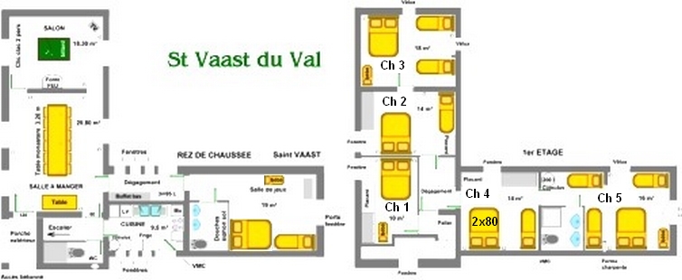 Plan de Saint Vaast